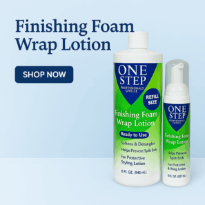 One Step Finishing Foam Wrap Lotion